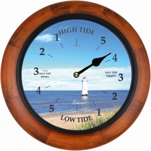 3034-Talacre Wood Frame Tide Clock