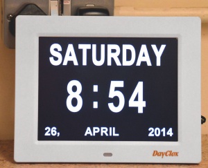 1050-Re-Furbished Digital Clock
