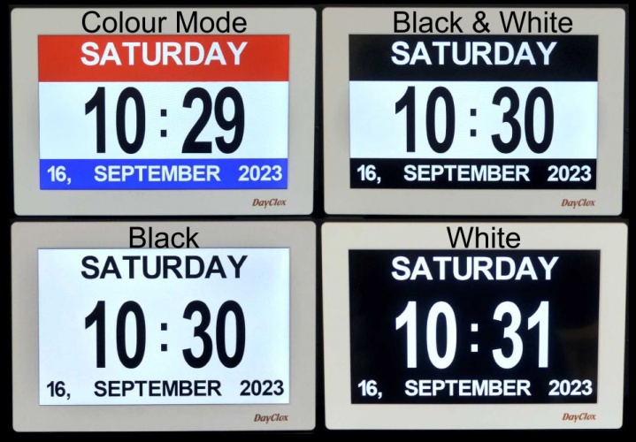 Dementia Digital Calendar Clock DayClox
