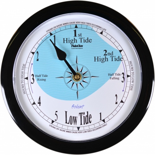 Tide Clock Deluxe Maine Solent DayClox